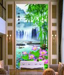 荷花 荷叶 莲花 柳树 翠鸟