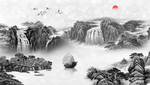 山水画