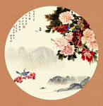 国画牡丹