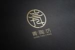 青字LOGO