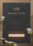 vip 邀请函 高档请帖 请柬