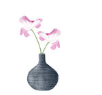 粉花-花瓶-插花