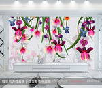 花卉背景墙