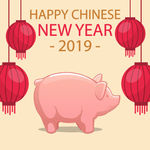 2019猪年元素