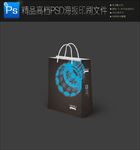 高档大气手绘花朵手提袋图片