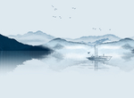 新中式水墨山水