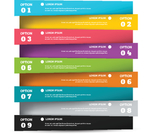 演示文稿流程步骤图表