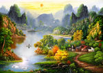油画