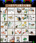 二十四节气 新农村文化墙彩绘