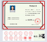 高中毕业证书