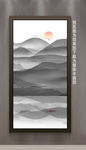 水墨山水画