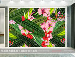 手绘植物芭蕉叶