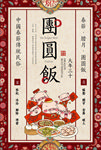 春节腊月民俗海报