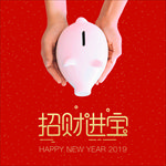 2019猪年大吉 招财进宝