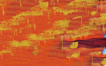 抽象油画
