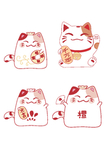 矢量发财猫