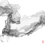 水墨国画山水