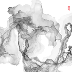 水墨抽象画