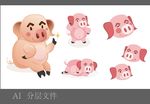 猪年画猪