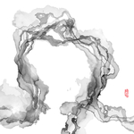 中式山水画