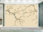 手绘梅花