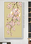 中式玄关花鸟
