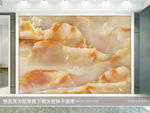 大理石纹山水