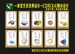 食堂文化复古挂画创意