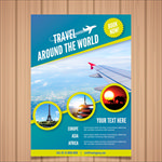 境外海外旅行旅游公司海报