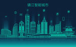 镇江AI智能科技城市建筑矢量