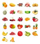 高清水果免抠图水果电商海报素材