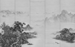 大型禅意山水画
