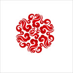 祥云 一朵祥云 祥云底纹 海浪