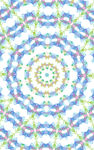彩色梦幻印花