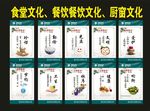 食堂文化绿色制度牌图片