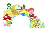 幼儿园卡通门 卡通门  拱形门