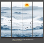 山水国画