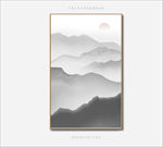 水墨山水画