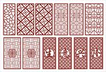 隔断屏风