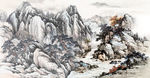 山水风景画
