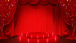 舞台幕布场景
