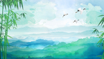 蓝天白云背景