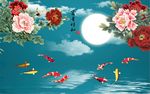 富贵祥和牡丹图