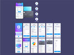 一整套app界面设计