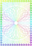 彩墨笔 经销证书纹