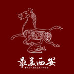 马踏飞燕线稿