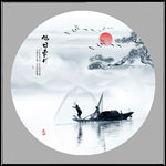 水墨山水