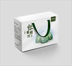 高端简约端午节粽子包装展开图