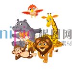 卡通动物