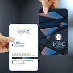 抽象设计名片